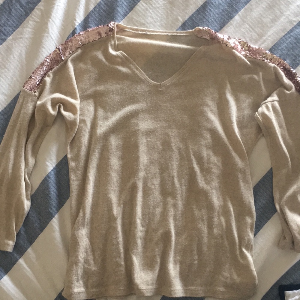 Sequin Sweater